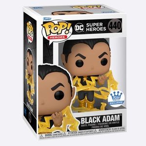 BLACK ADAM - DC COMICS FUNKO POP EXCLUSIVE